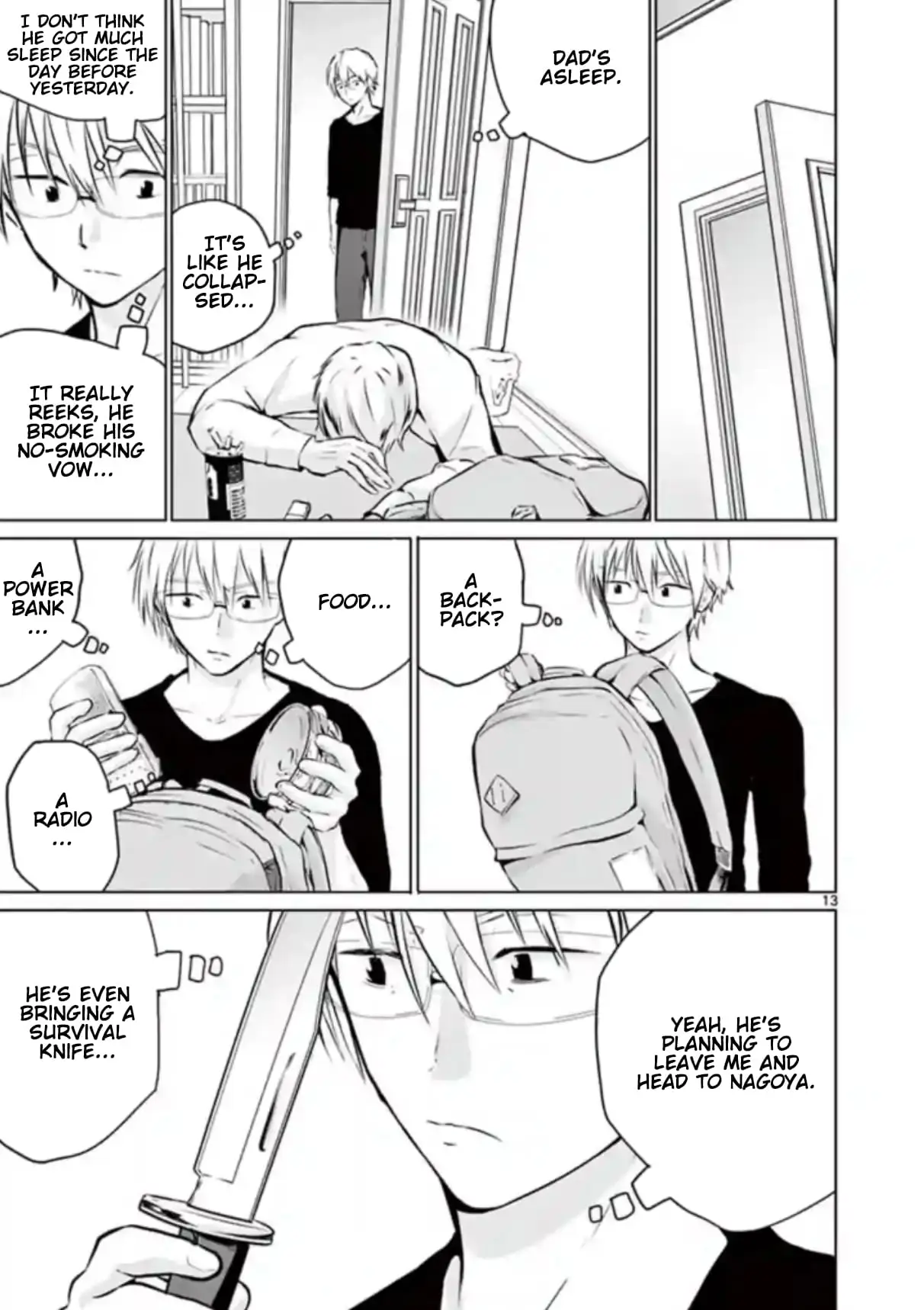 Read Naitou Shishiruirui Messatsu Death Road EN Manga Online