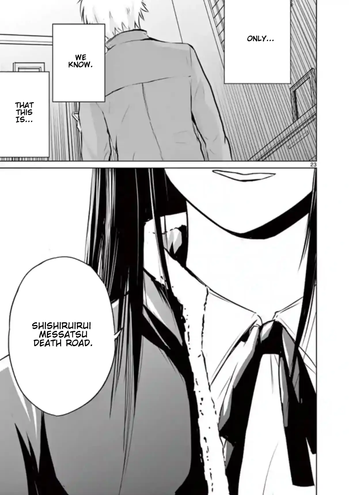 Read Naitou Shishiruirui Messatsu Death Road EN Manga Online