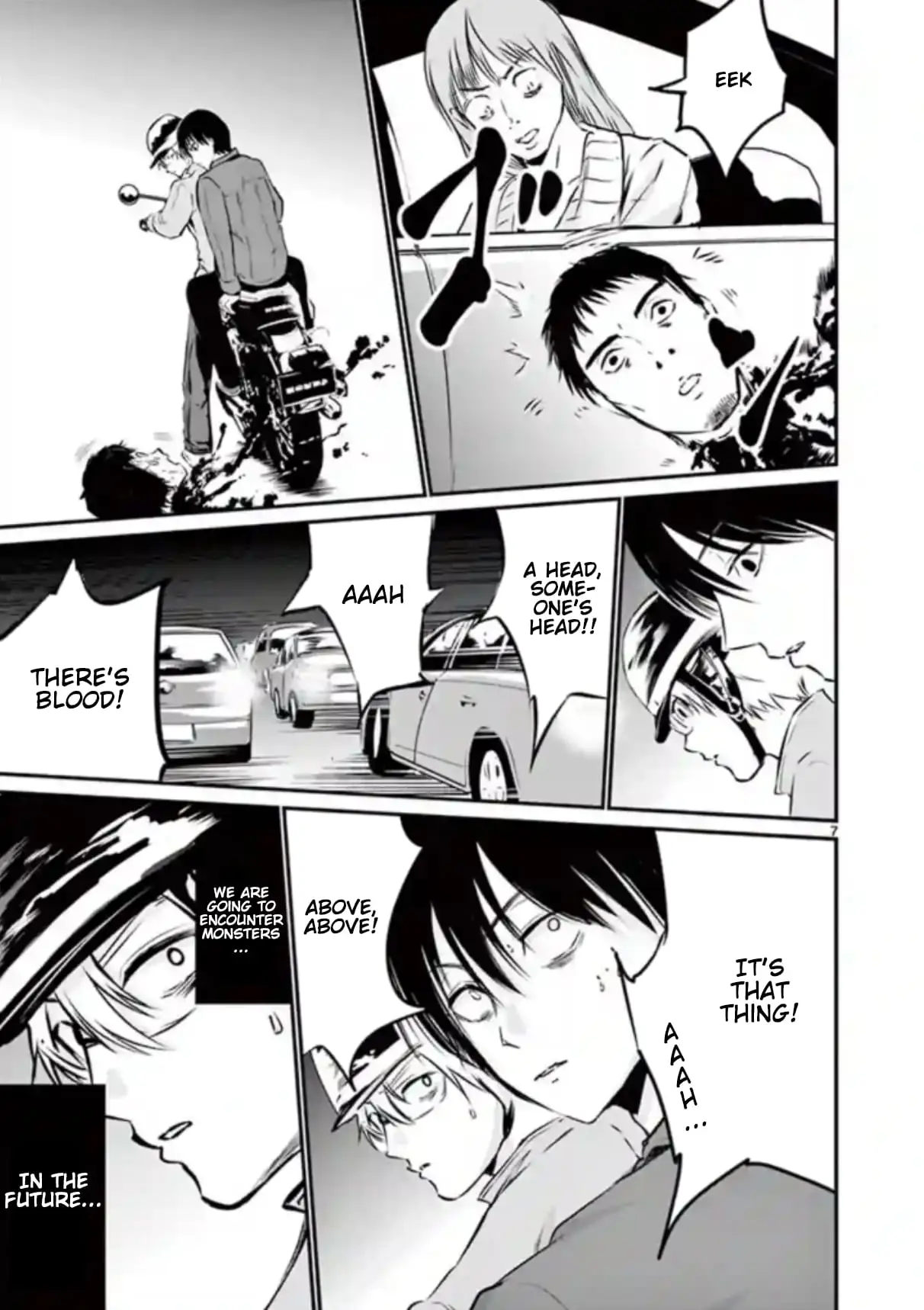 Read Naitou Shishiruirui Messatsu Death Road EN Manga Online