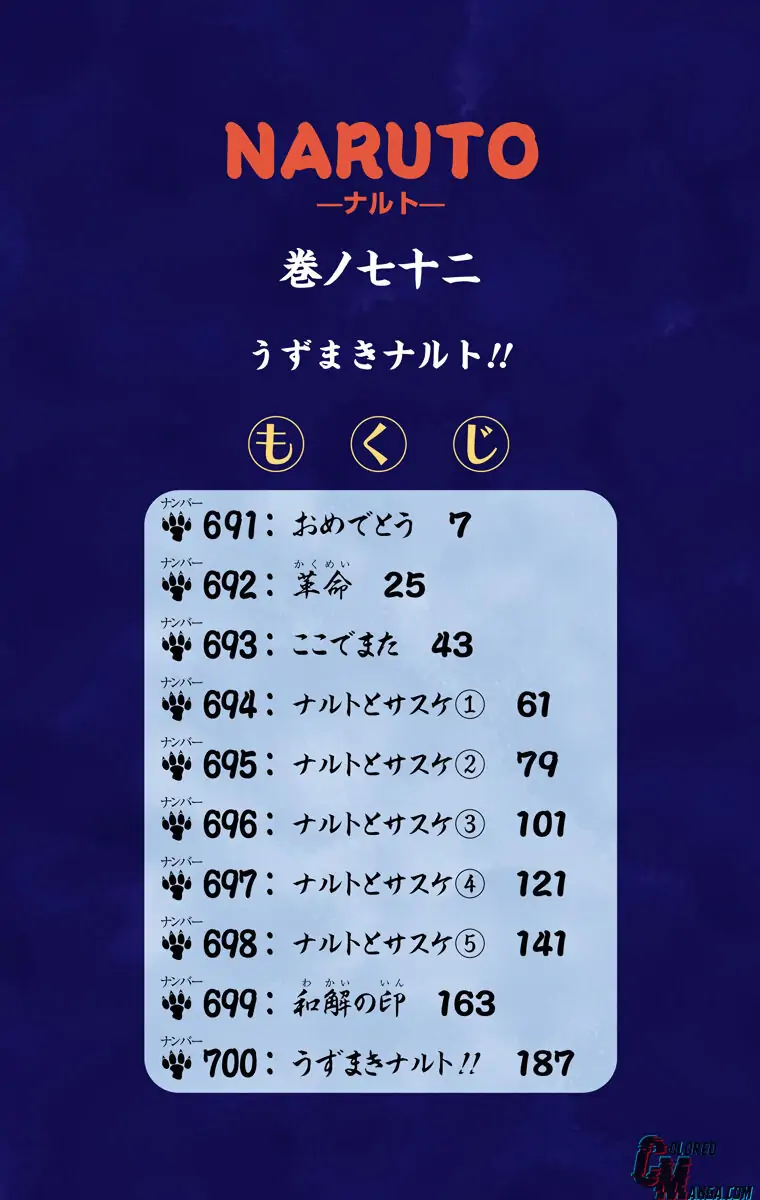 Read Naruto EN Manga Online