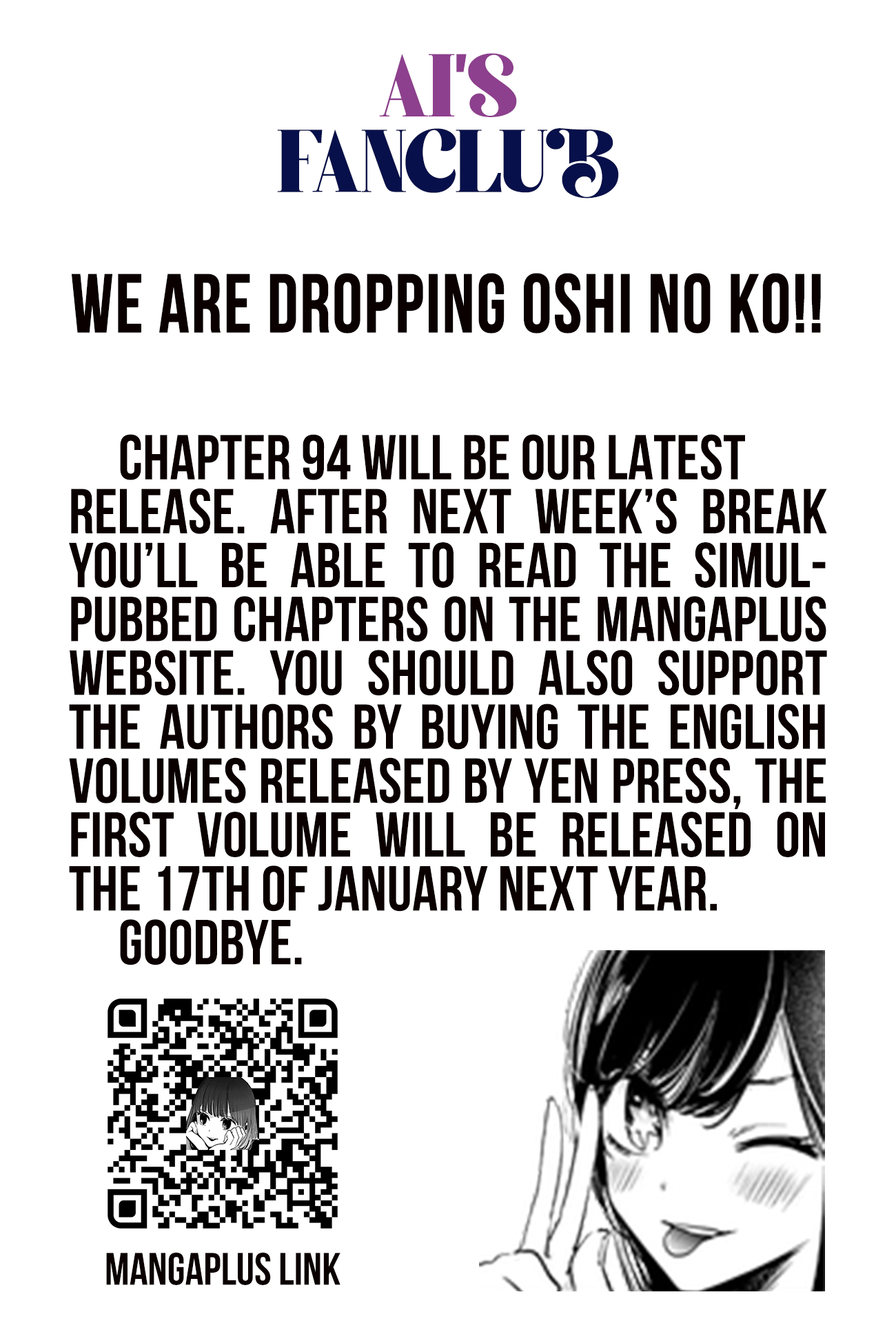 Read Oshi no Ko EN Manga Online