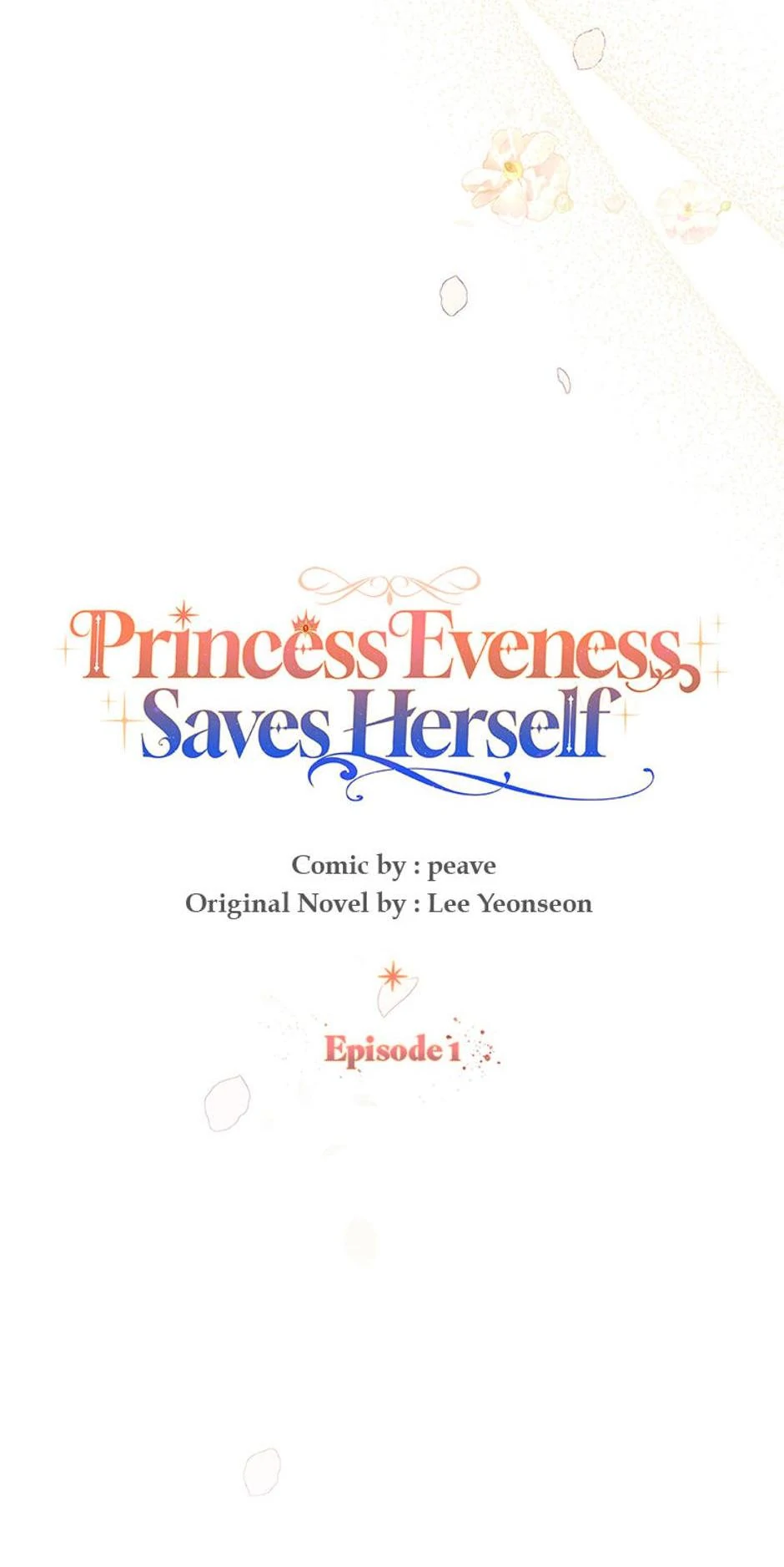 Read Princess Eveness Saves Herself EN Manga Online