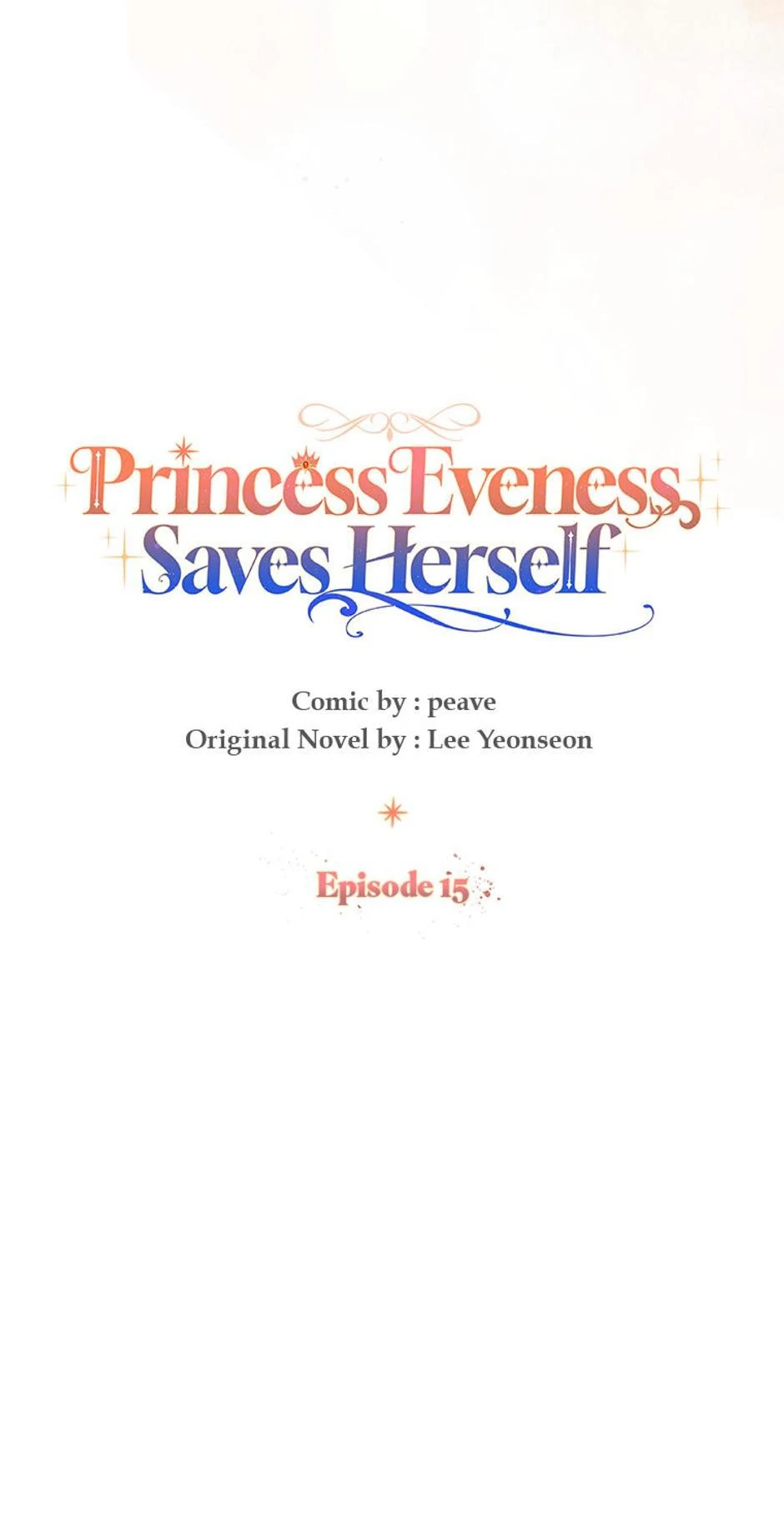 Read Princess Eveness Saves Herself EN Manga Online