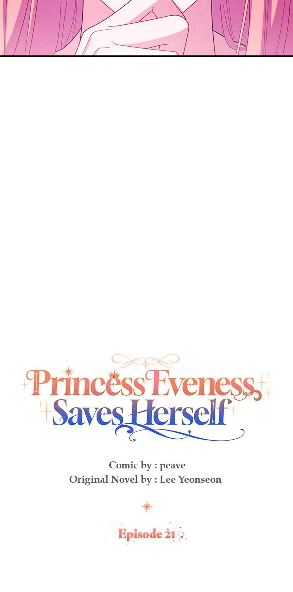 Read Princess Eveness Saves Herself EN Manga Online