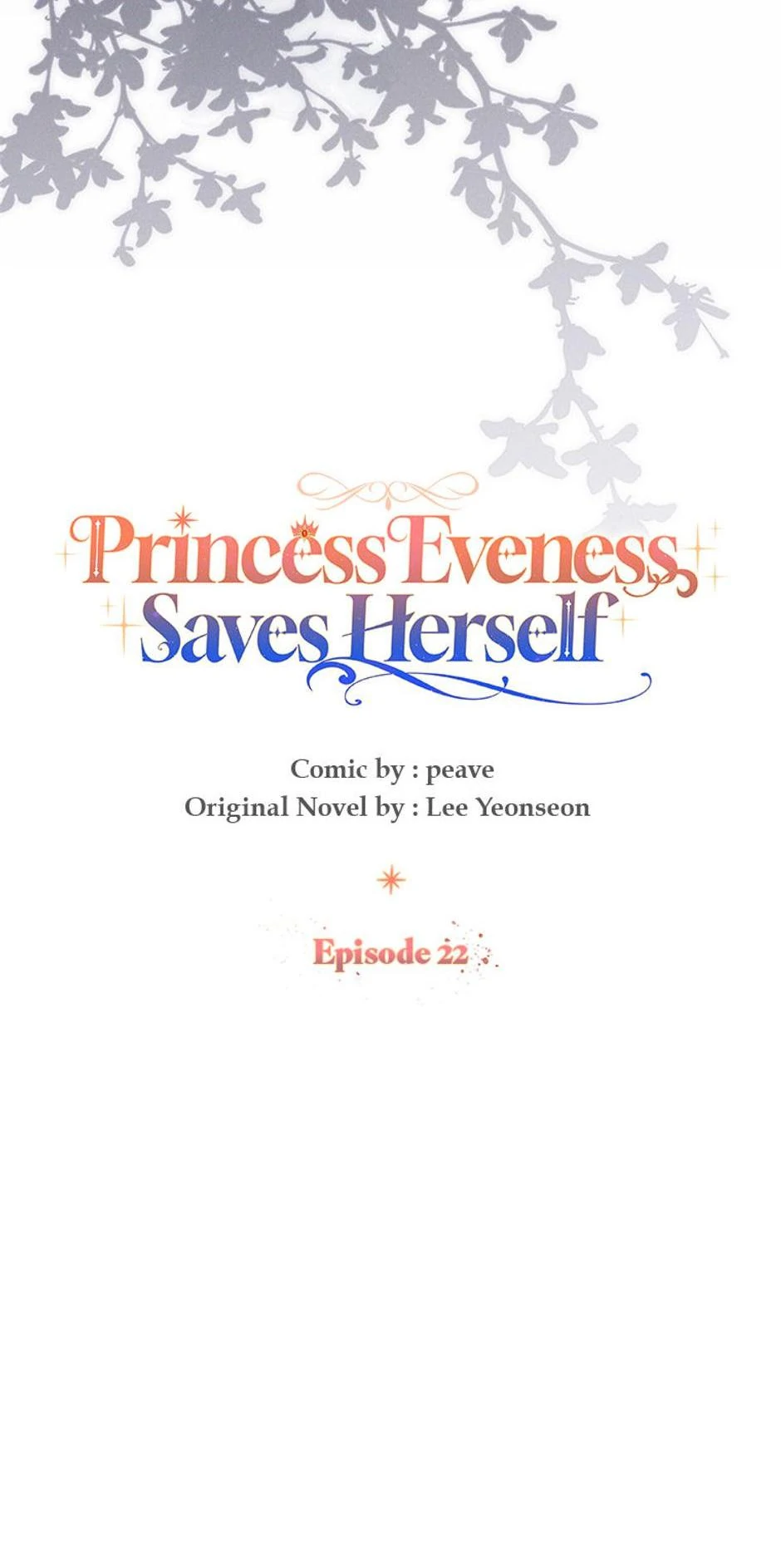 Read Princess Eveness Saves Herself EN Manga Online