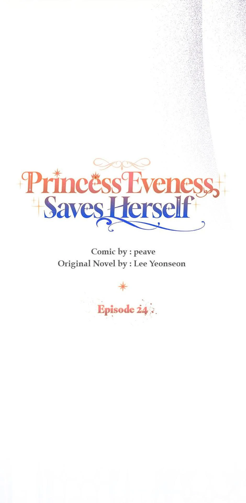 Read Princess Eveness Saves Herself EN Manga Online