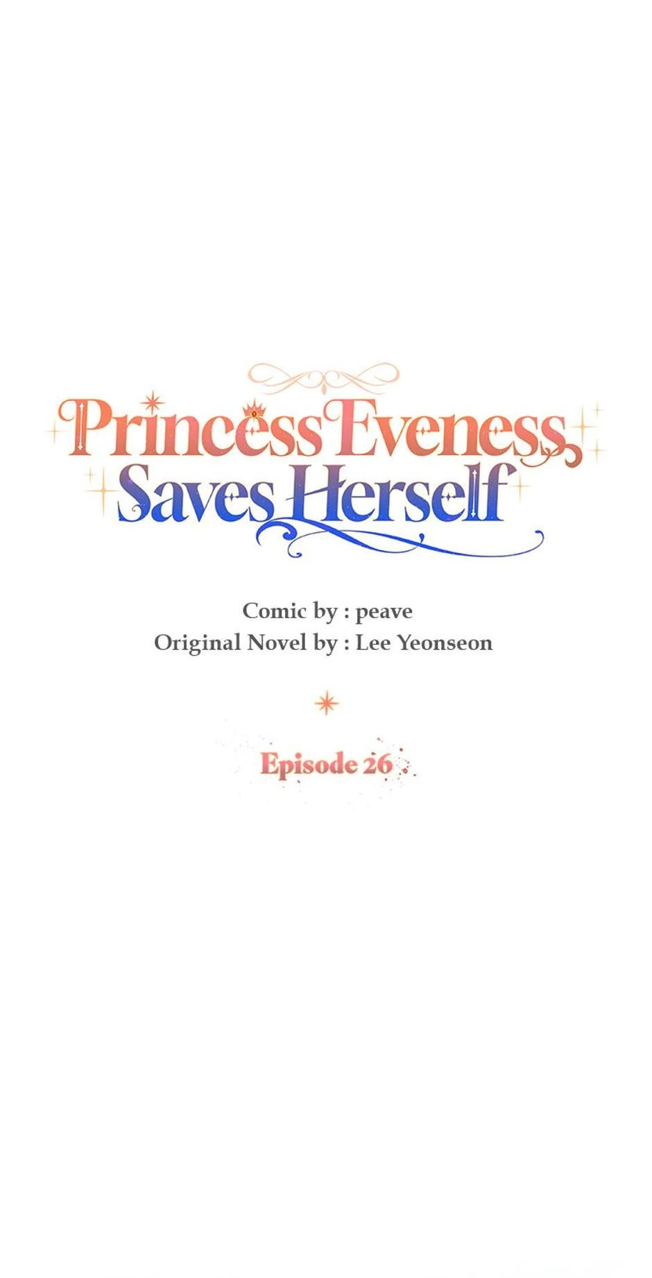 Read Princess Eveness Saves Herself EN Manga Online