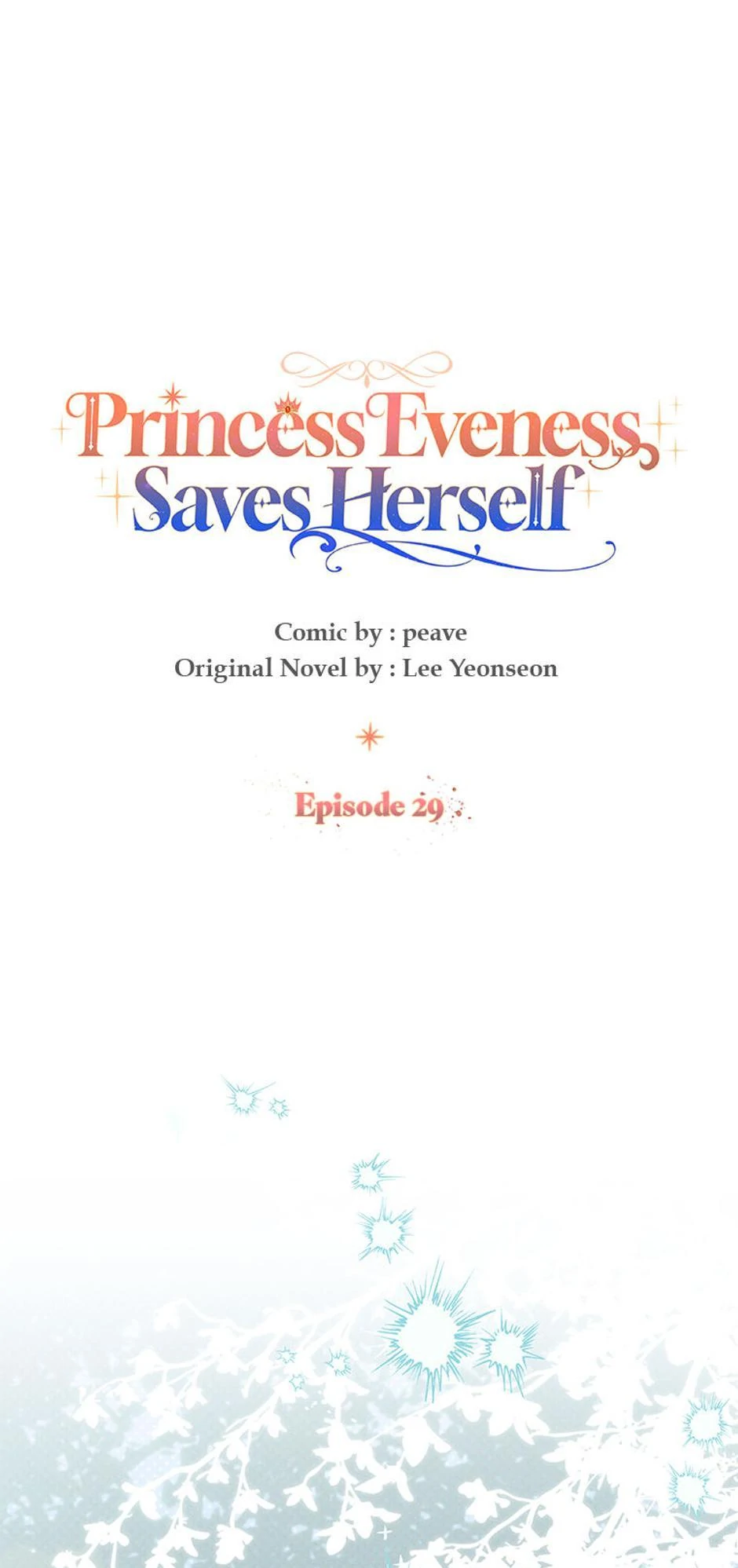 Read Princess Eveness Saves Herself EN Manga Online