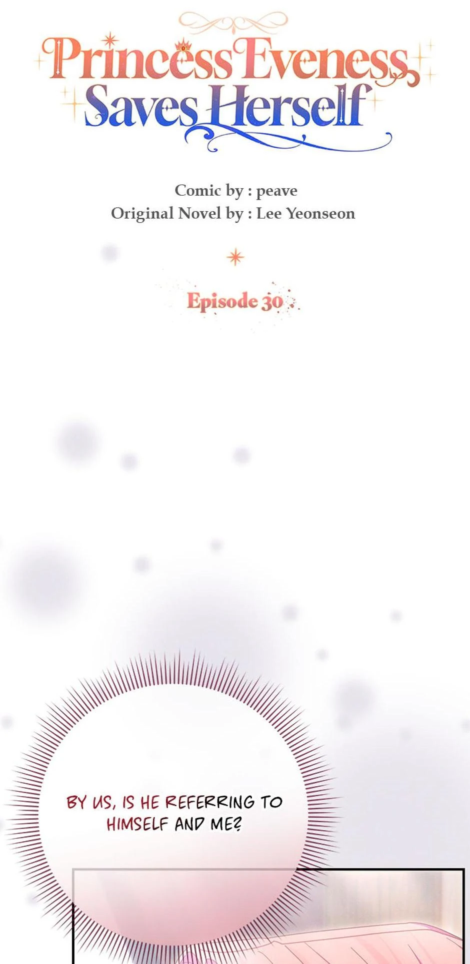 Read Princess Eveness Saves Herself EN Manga Online