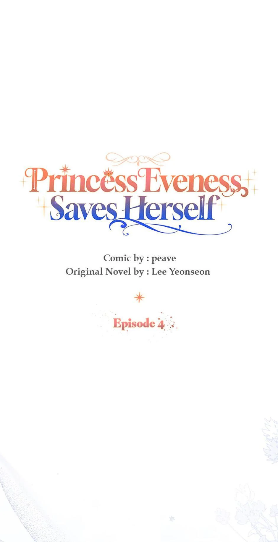 Read Princess Eveness Saves Herself EN Manga Online
