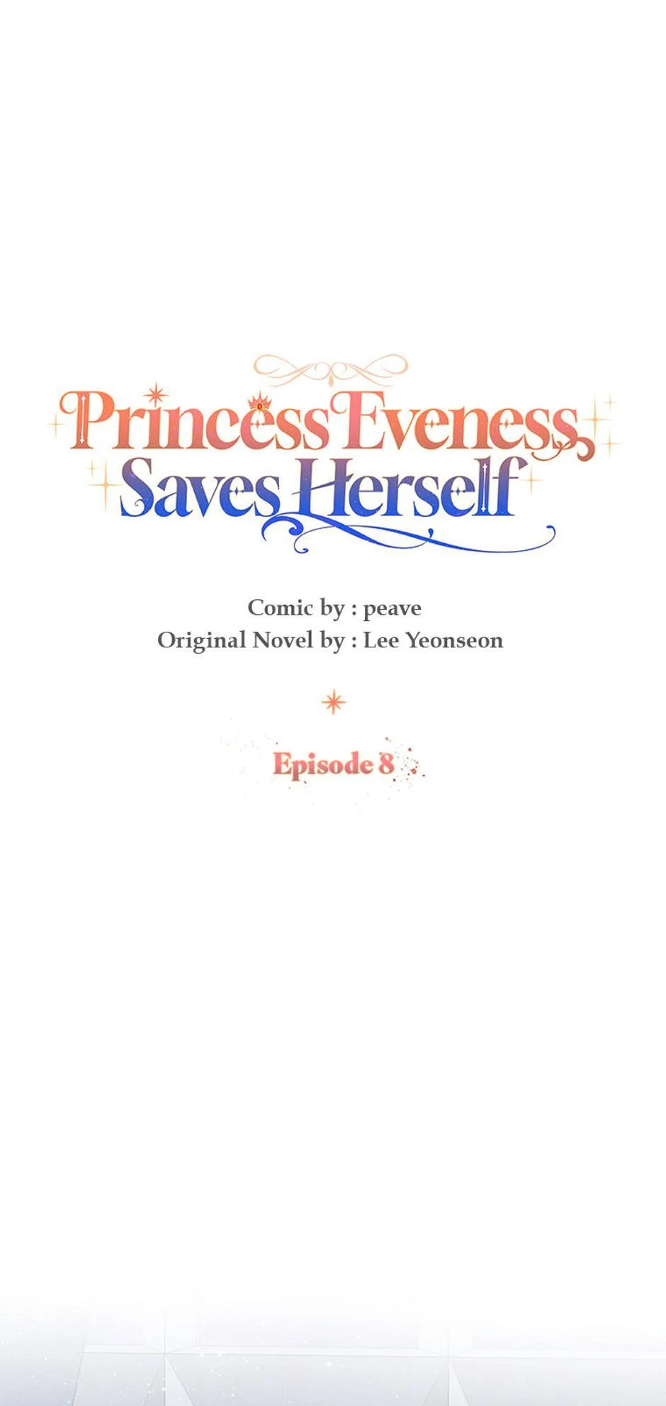 Read Princess Eveness Saves Herself EN Manga Online