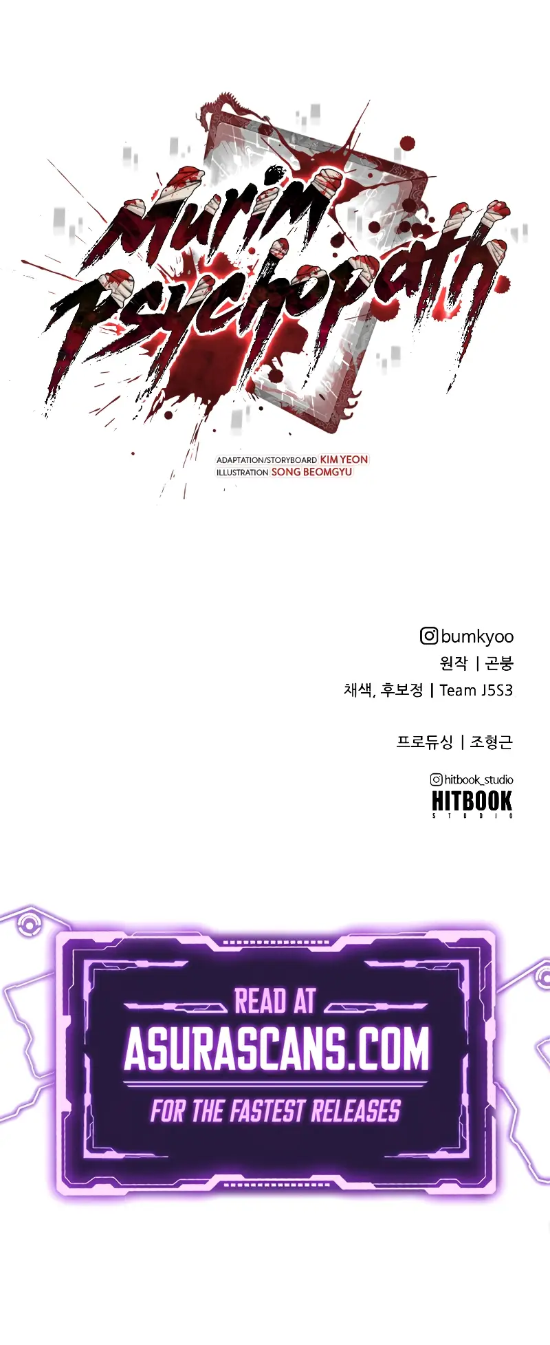 Read Psychopath in Murim EN Manga Online