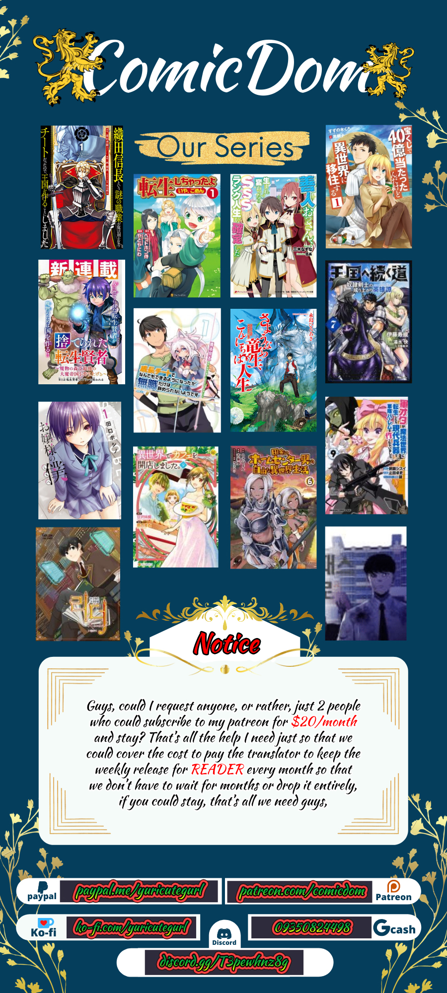 Read Reader EN Manga Online