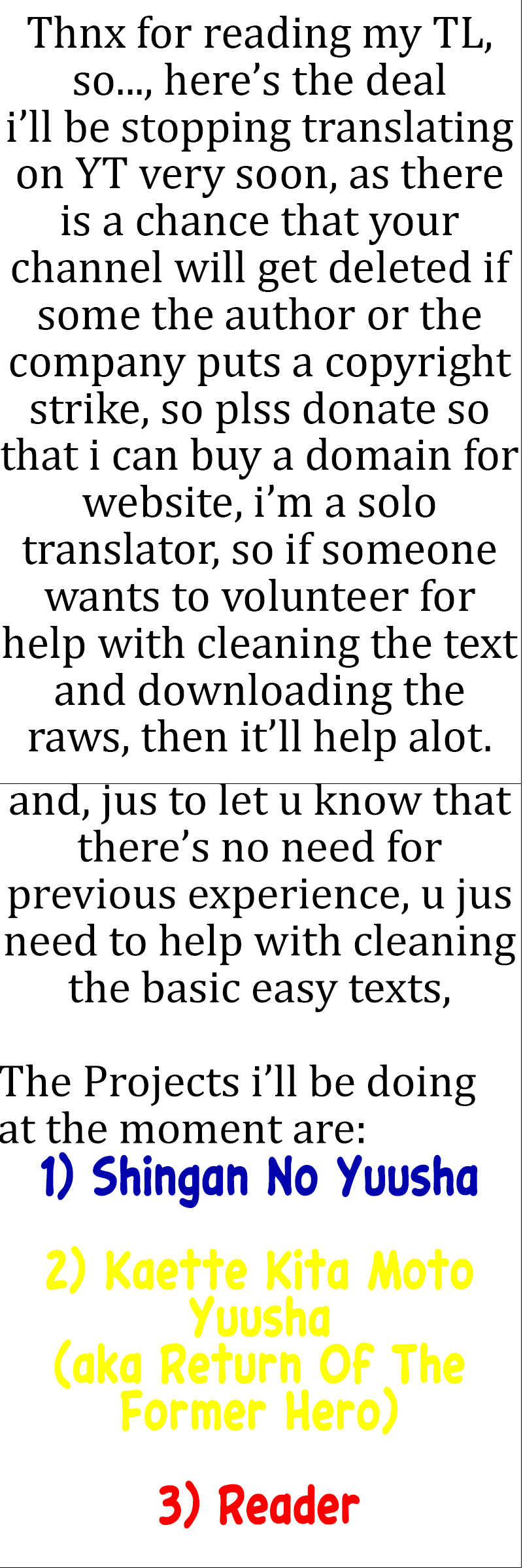 Read Reader EN Manga Online