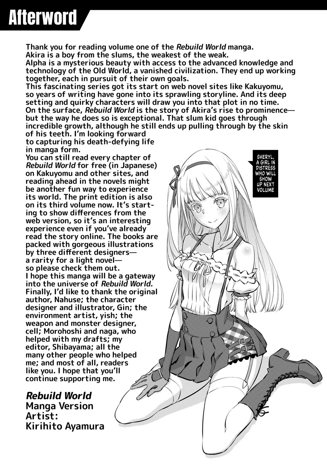 Read Rebuild World EN Manga Online