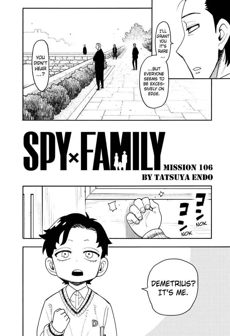 Read SPY x FAMILY EN Manga Online