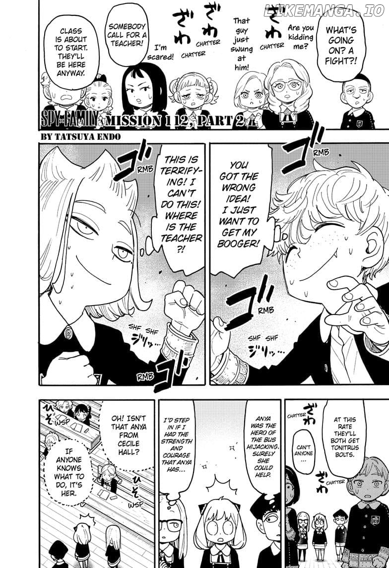 Read SPY x FAMILY EN Manga Online