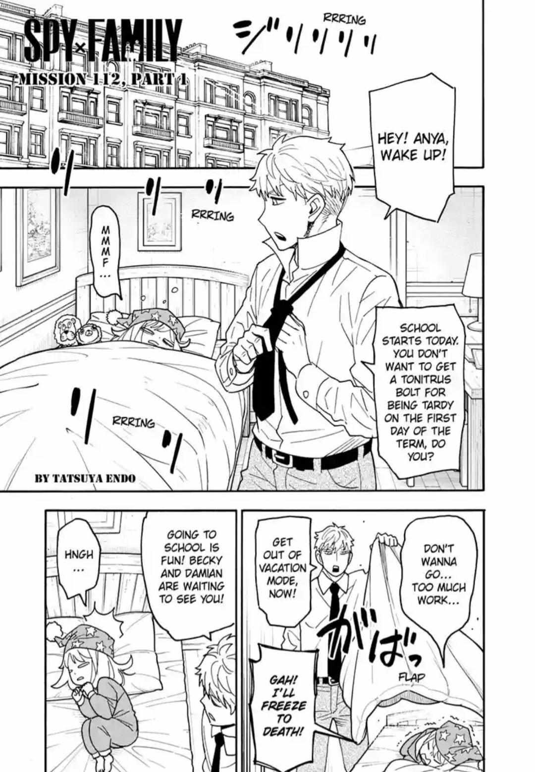 Read SPY x FAMILY EN Manga Online