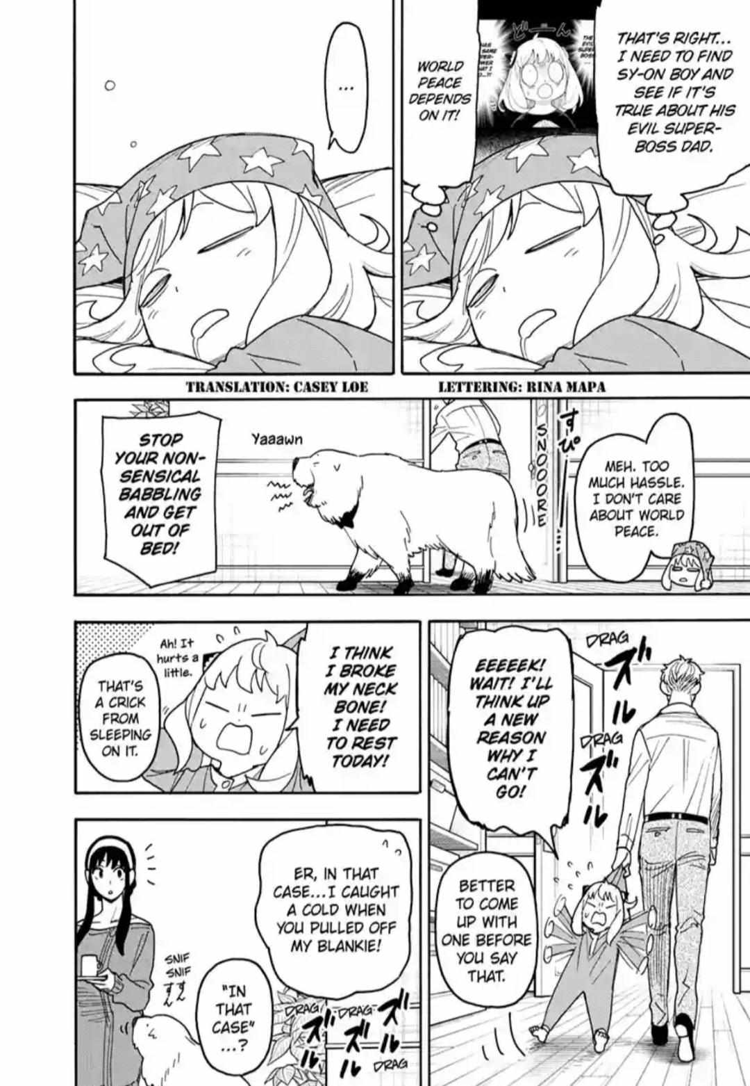 Read SPY x FAMILY EN Manga Online