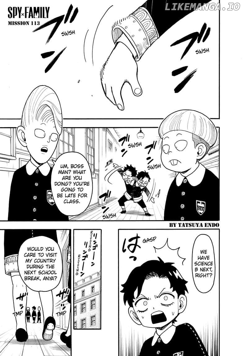 Read SPY x FAMILY EN Manga Online