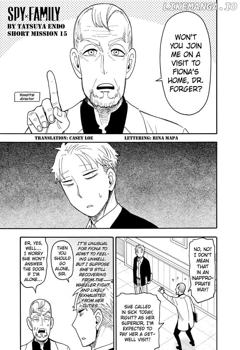 Read SPY x FAMILY EN Manga Online