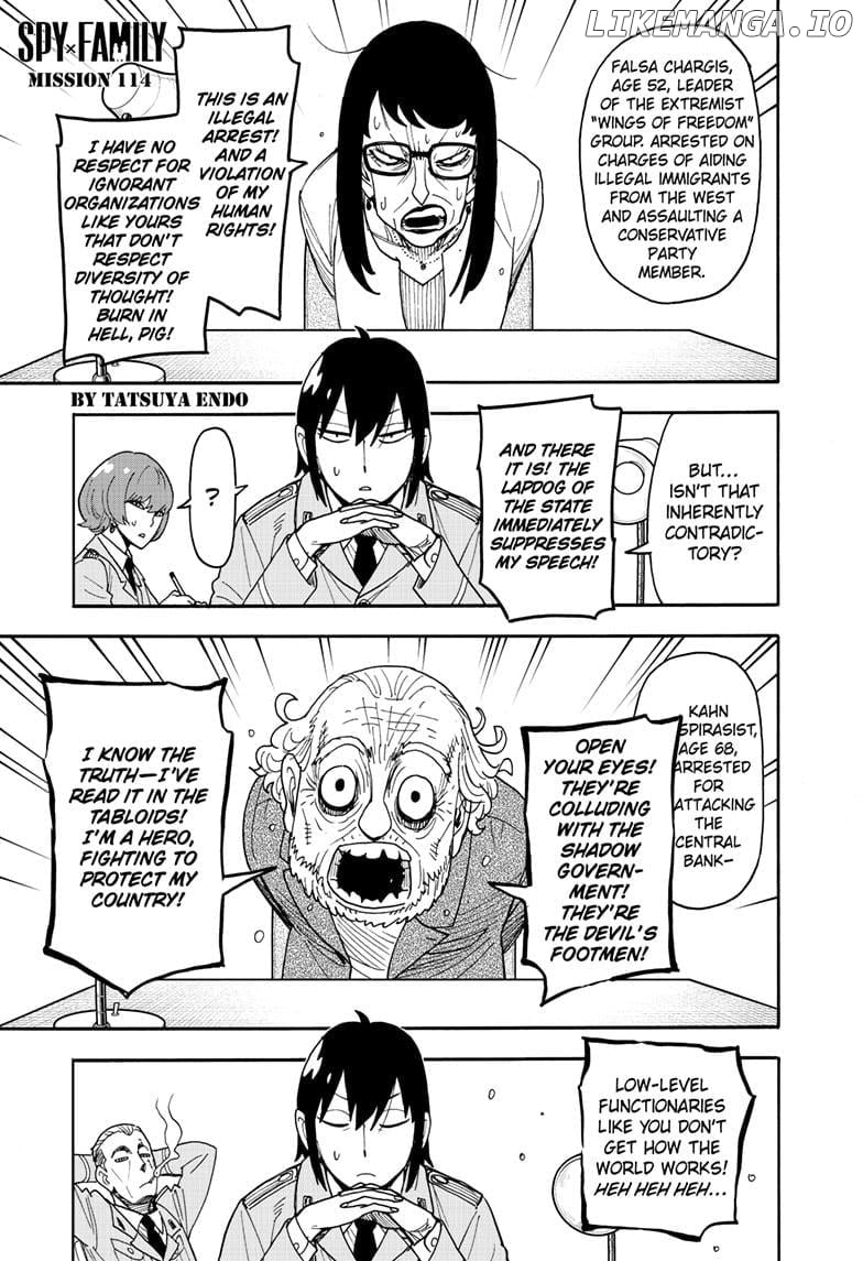 Read SPY x FAMILY EN Manga Online