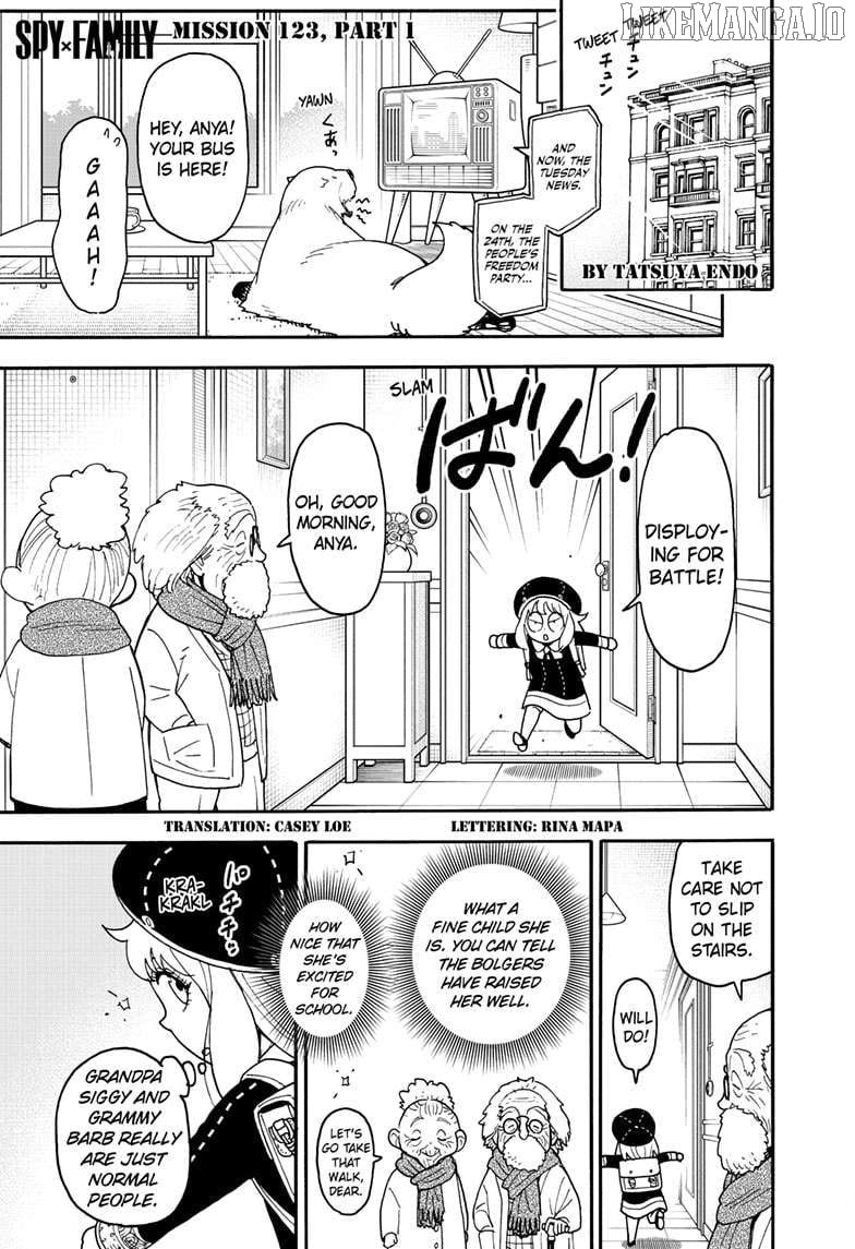 Read SPY x FAMILY EN Manga Online