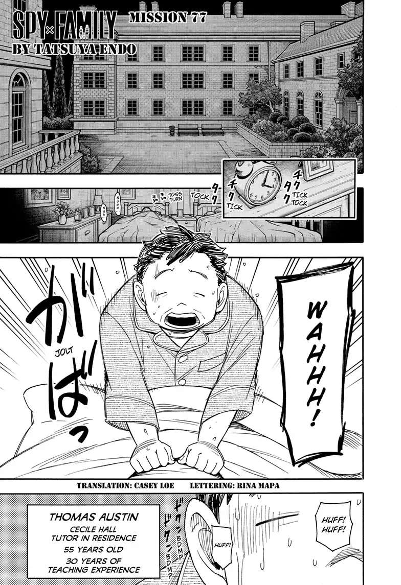 Read SPY x FAMILY EN Manga Online