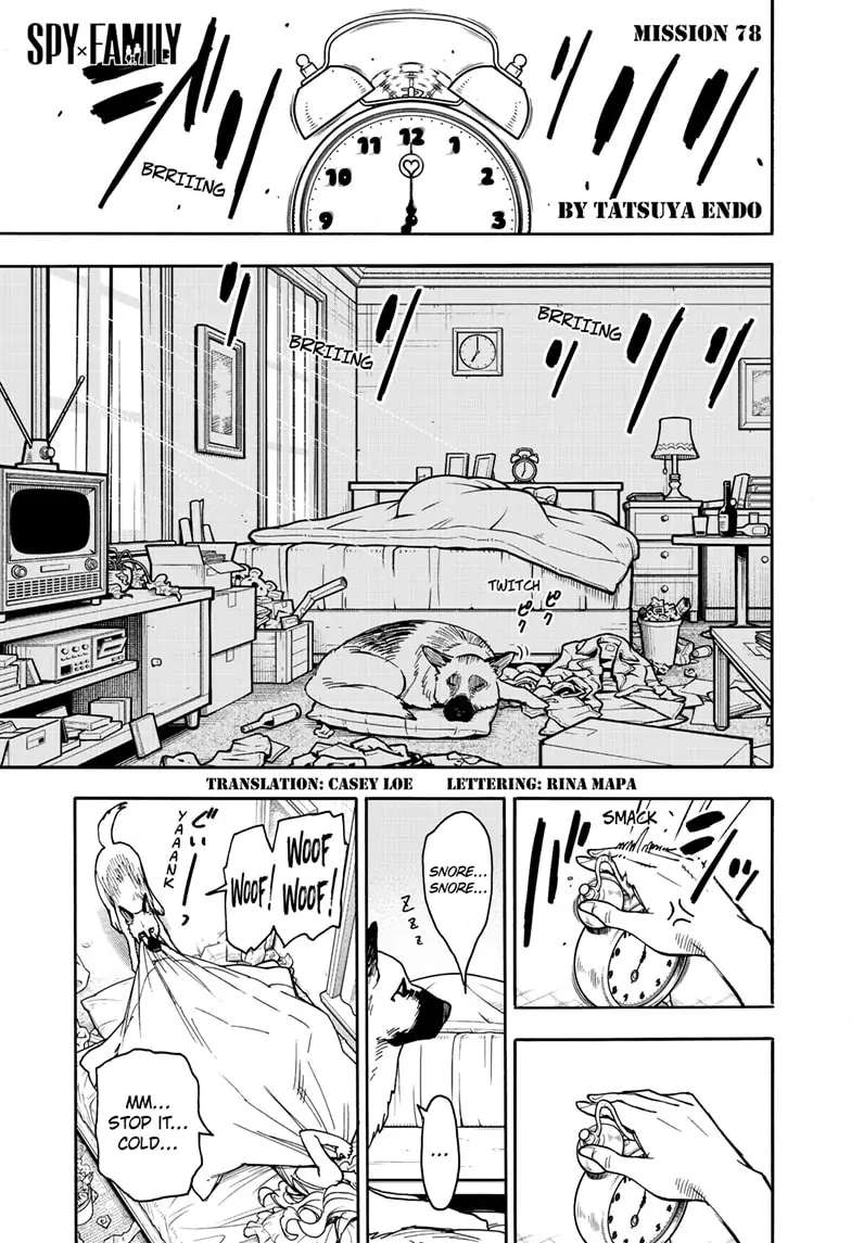 Read SPY x FAMILY EN Manga Online