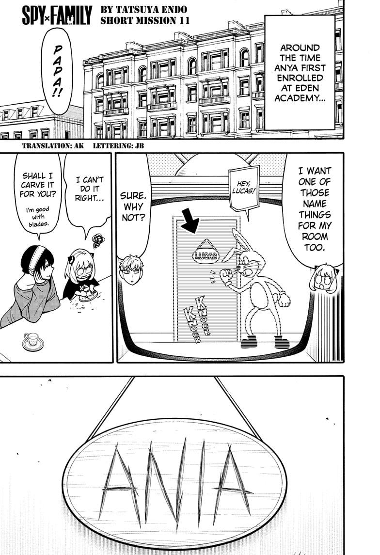 Read SPY x FAMILY EN Manga Online