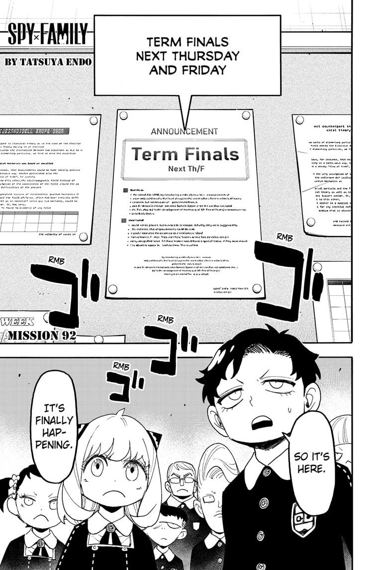 Read SPY x FAMILY EN Manga Online