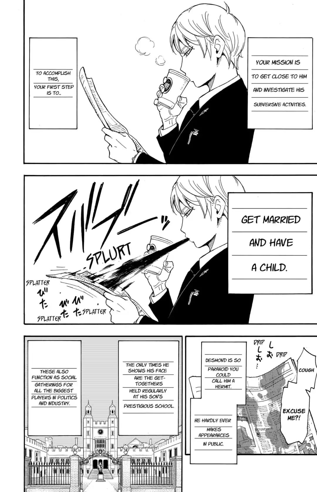 Read SPY x FAMILY EN Manga Online