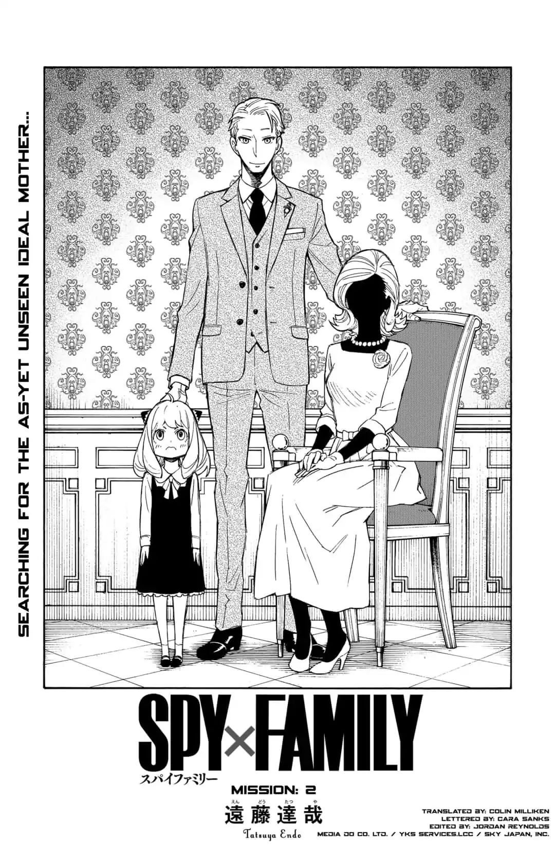 Read SPY x FAMILY EN Manga Online