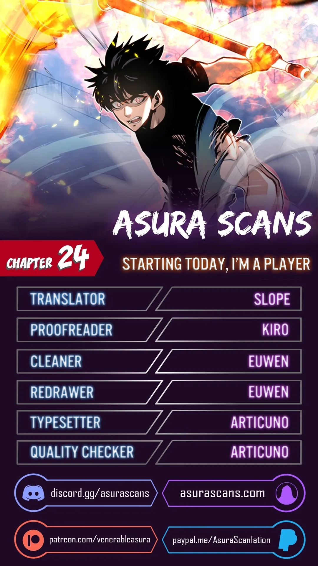 Read Starting Today, I’m a Player EN Manga Online