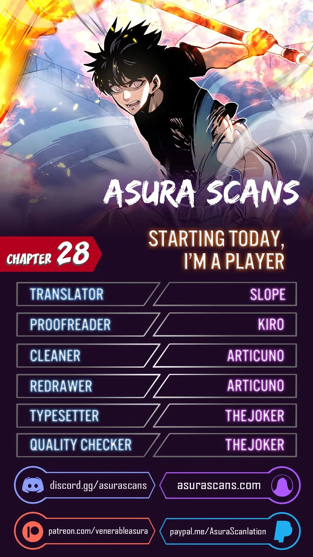 Read Starting Today, I’m a Player EN Manga Online