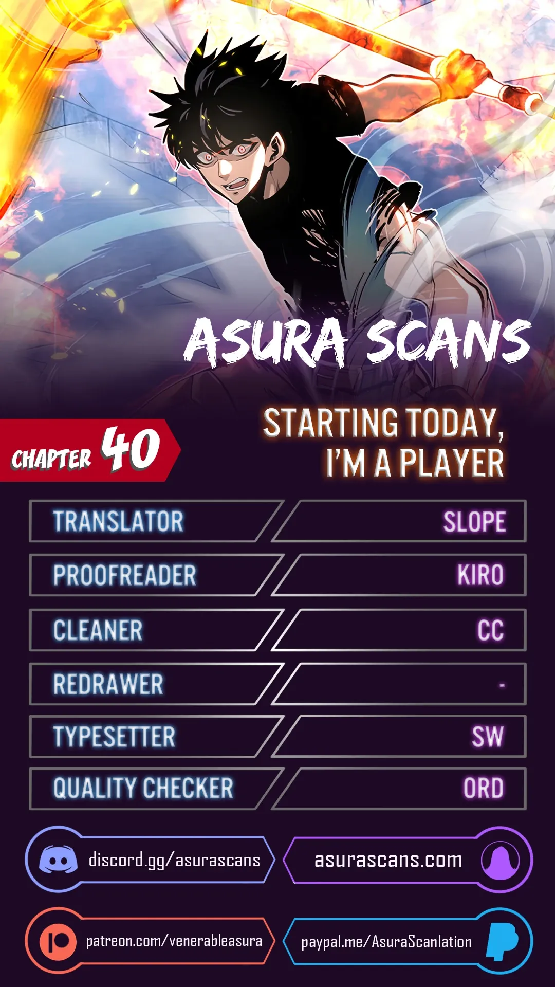 Read Starting Today, I’m a Player EN Manga Online