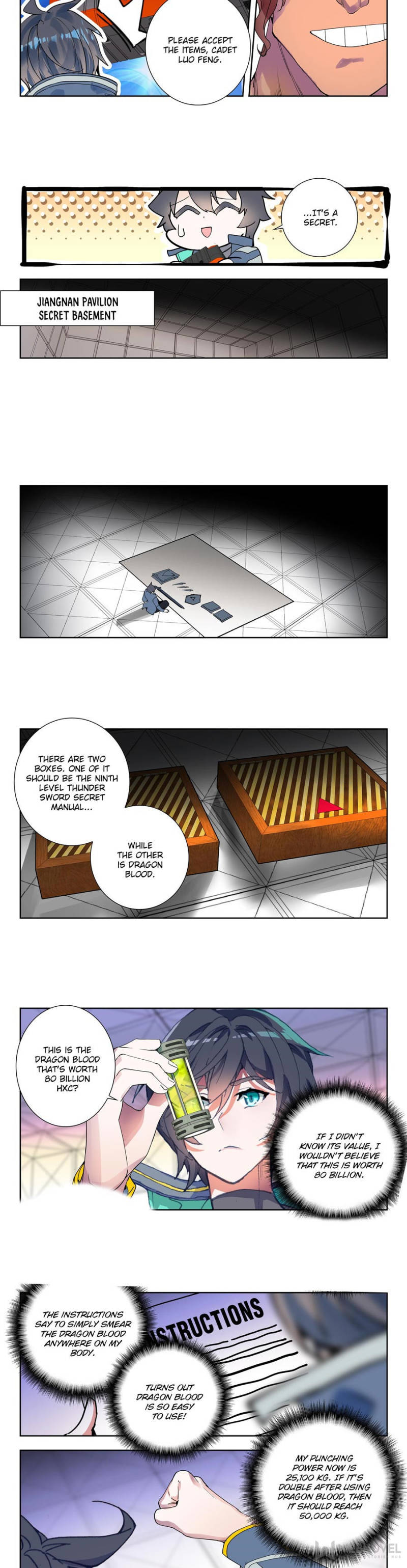 Read Swallowed Star EN Manga Online