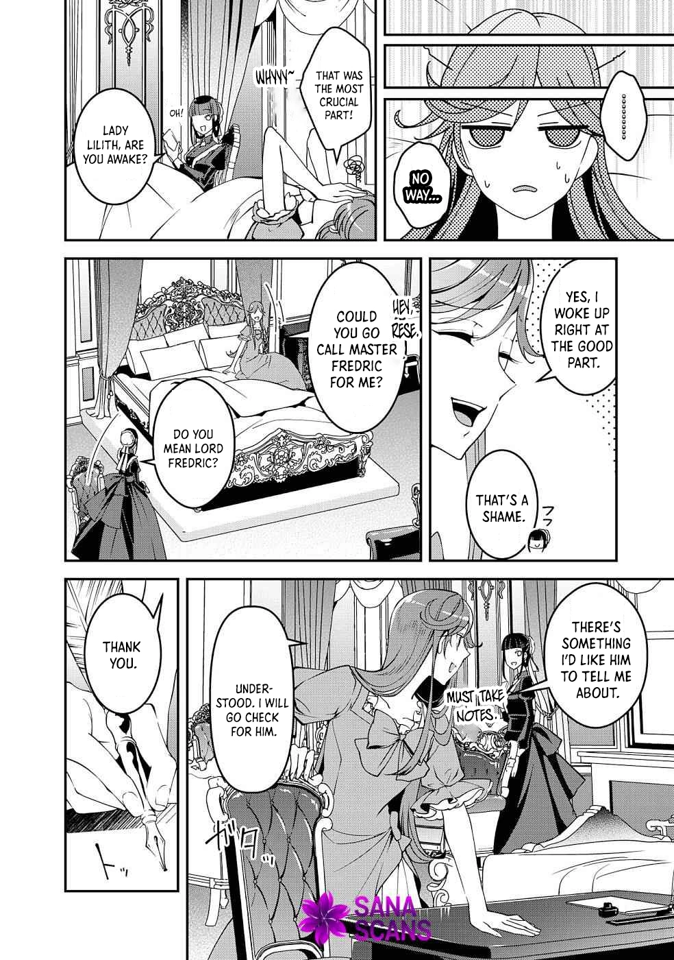 Read The Crimson Grim Reaper Is Troubled by the Sleeping Beauty's Awakening EN Manga Online