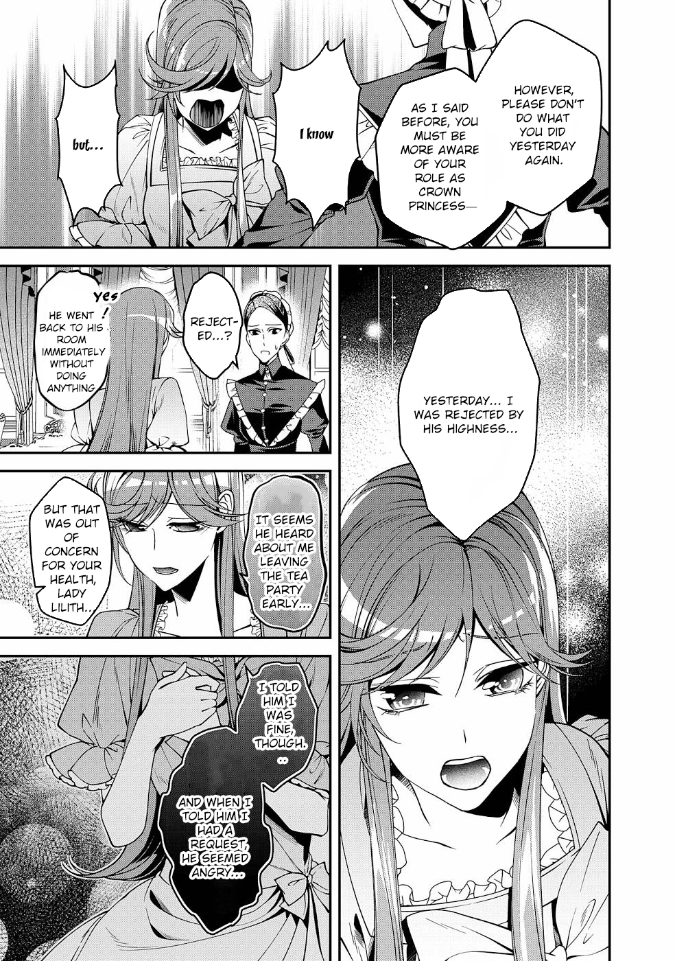 Read The Crimson Grim Reaper Is Troubled by the Sleeping Beauty's Awakening EN Manga Online