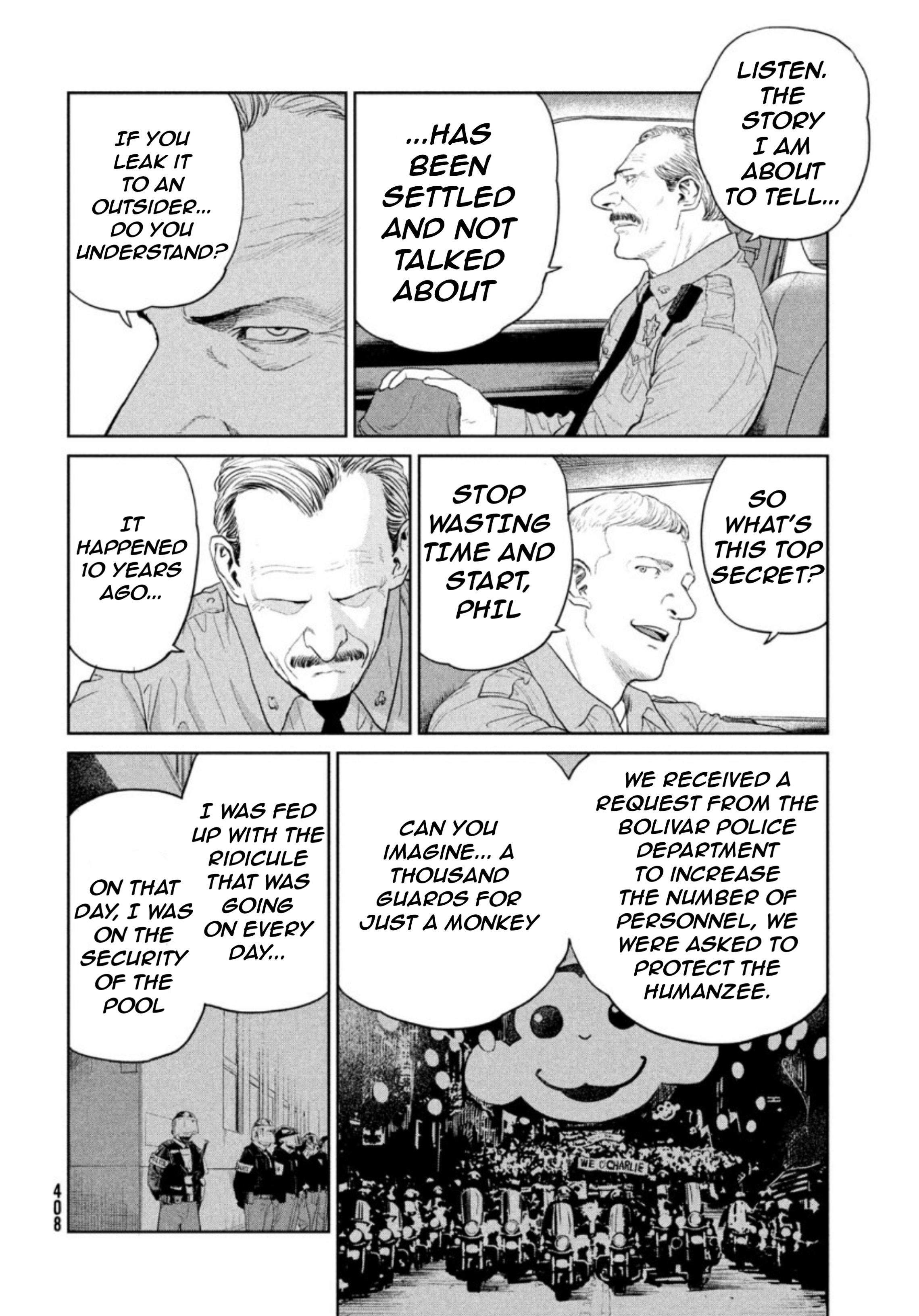 Read The Darwin Incident EN Manga Online