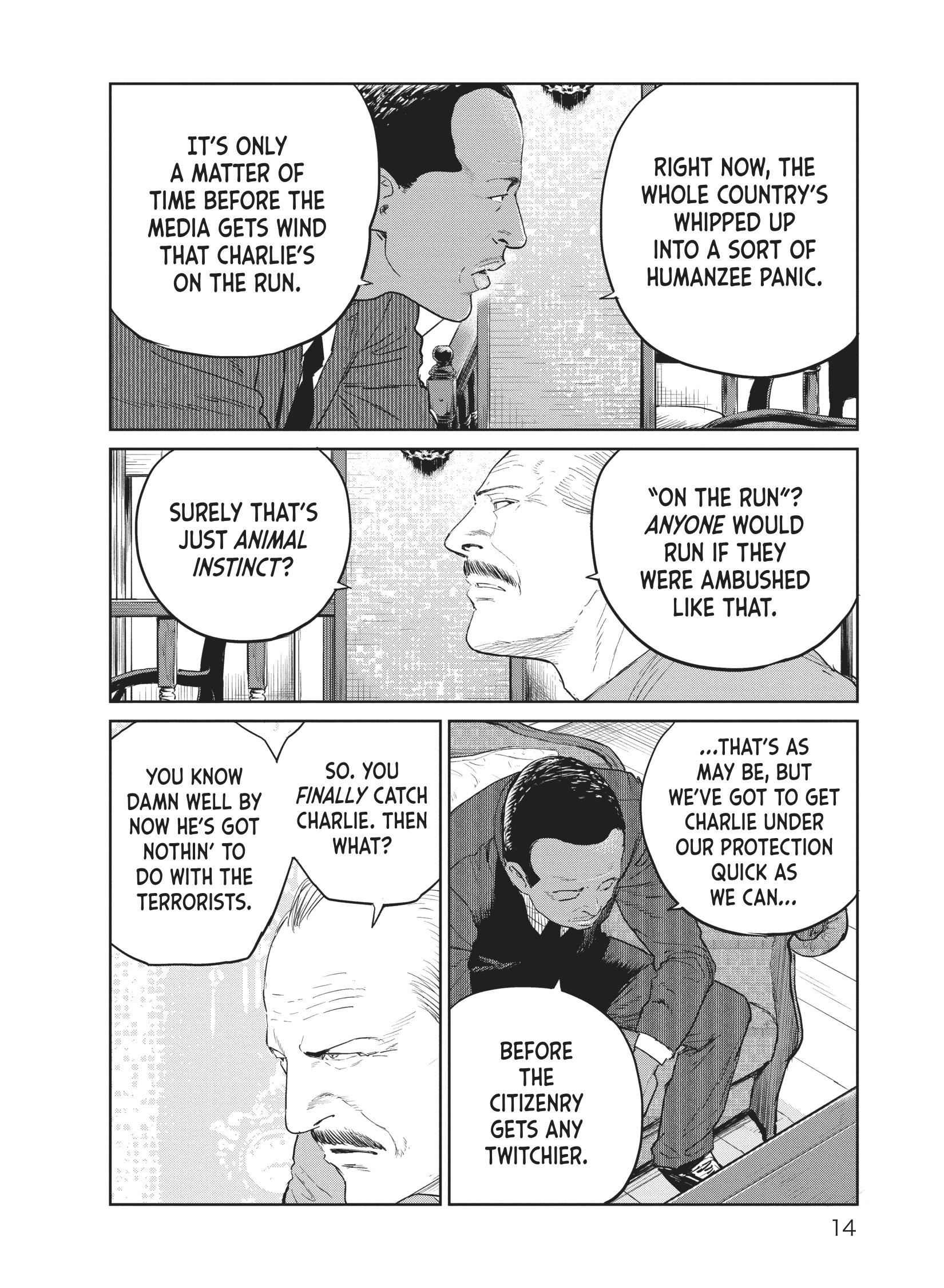 Read The Darwin Incident EN Manga Online