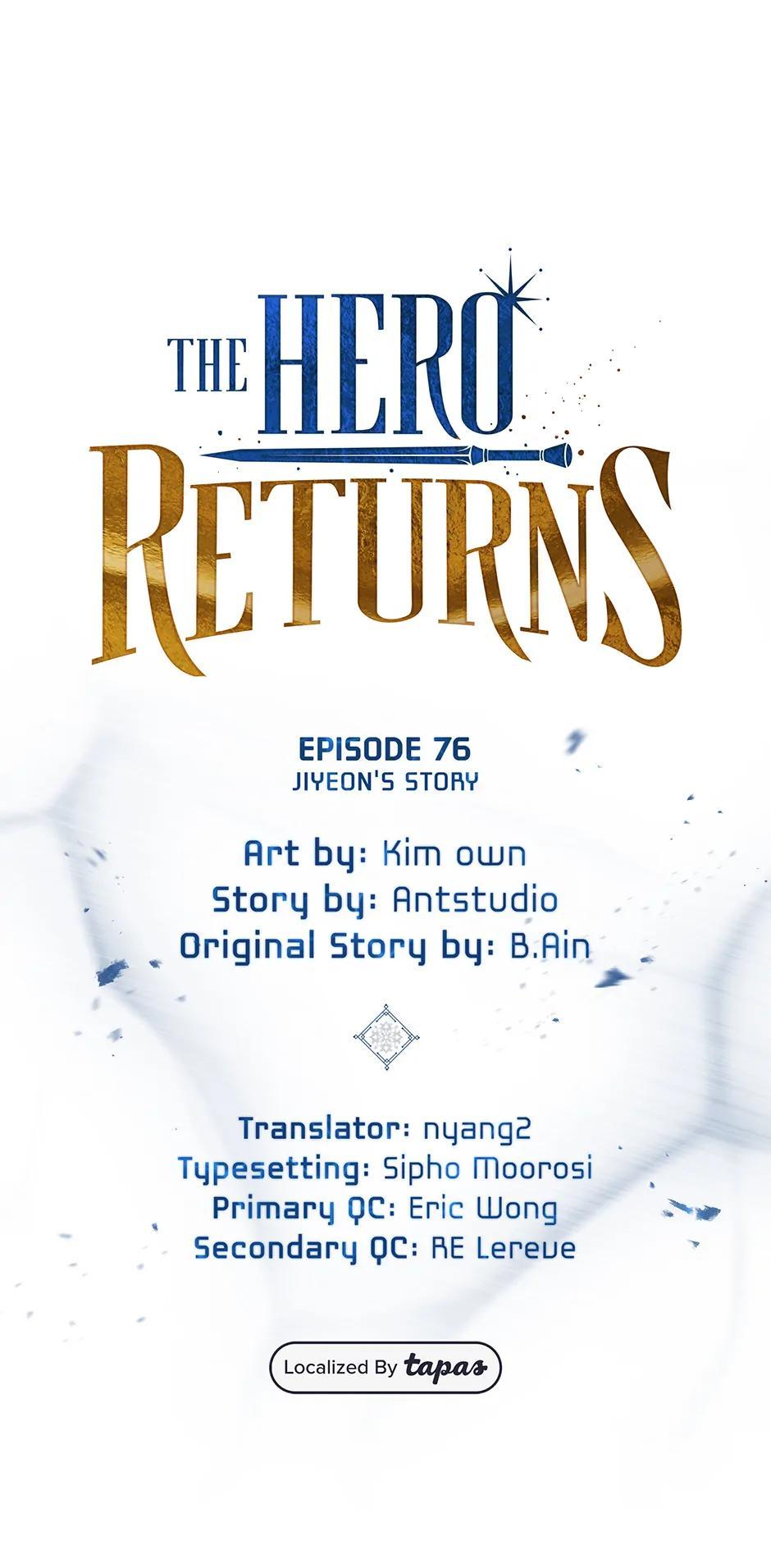 Read The Hero Returns EN Manga Online