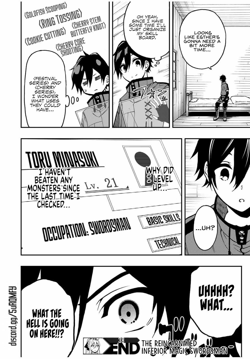 Read The Inferior Magic Swordsman EN Manga Online