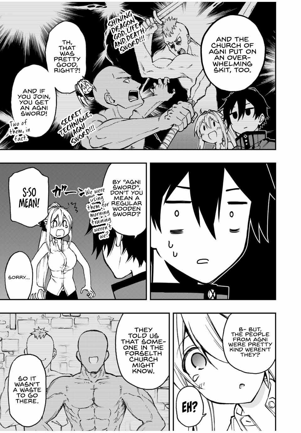 Read The Inferior Magic Swordsman EN Manga Online