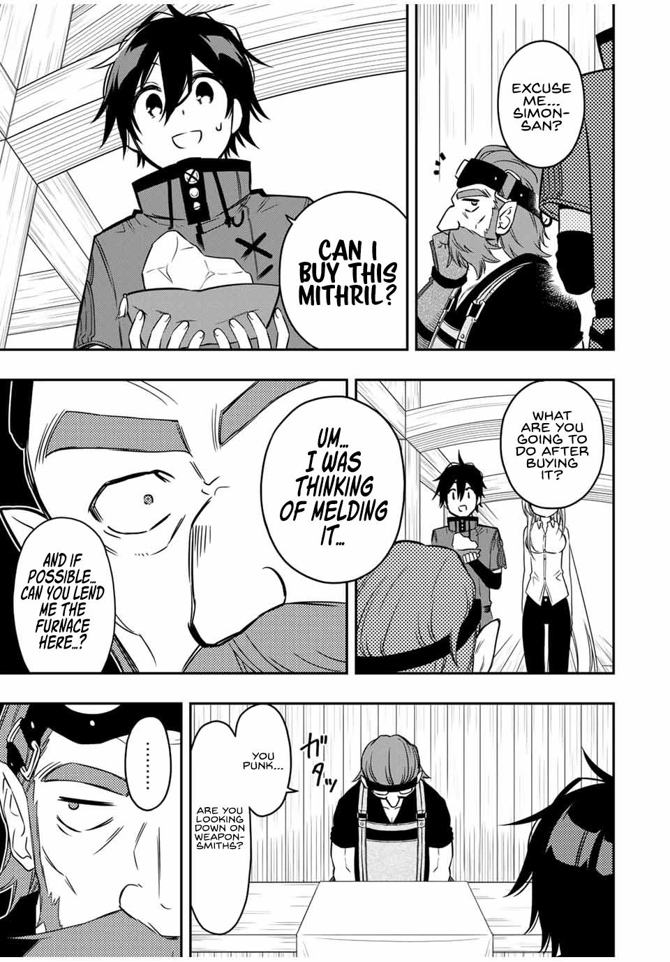 Read The Inferior Magic Swordsman EN Manga Online