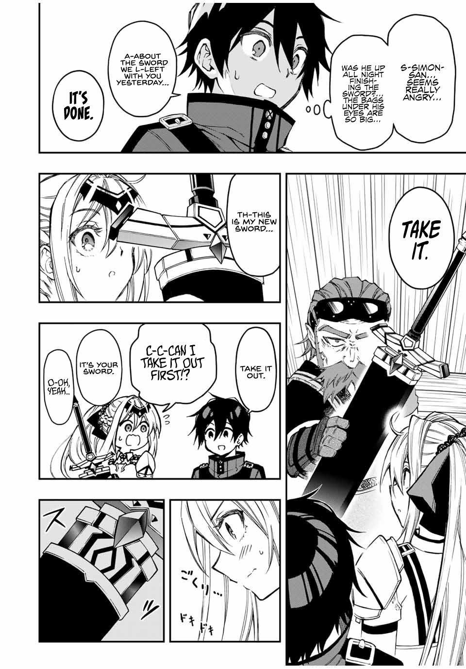 Read The Inferior Magic Swordsman EN Manga Online