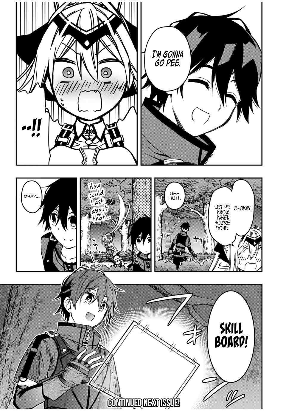 Read The Inferior Magic Swordsman EN Manga Online