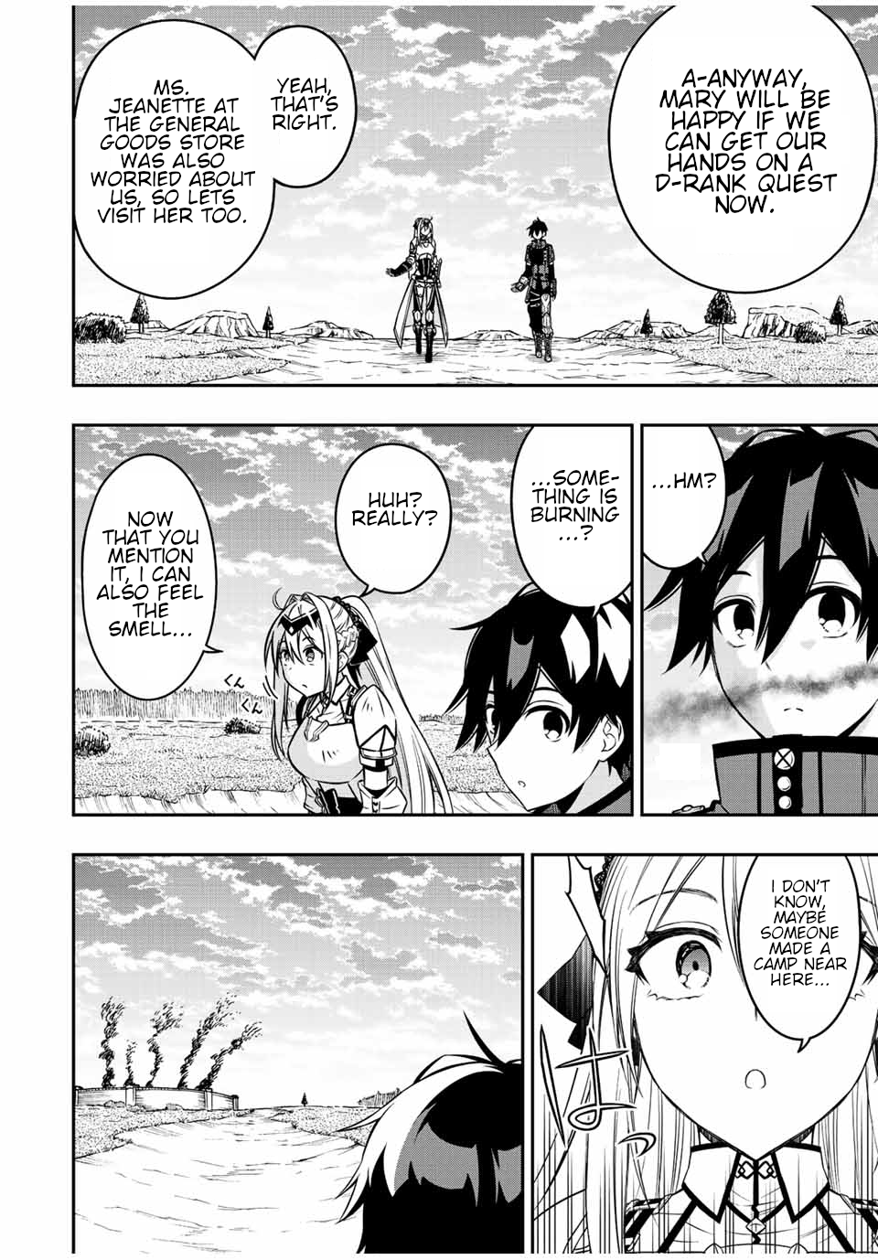 Read The Inferior Magic Swordsman EN Manga Online