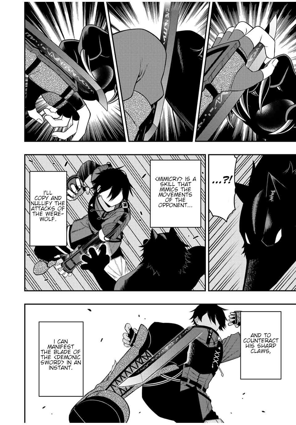 Read The Inferior Magic Swordsman EN Manga Online