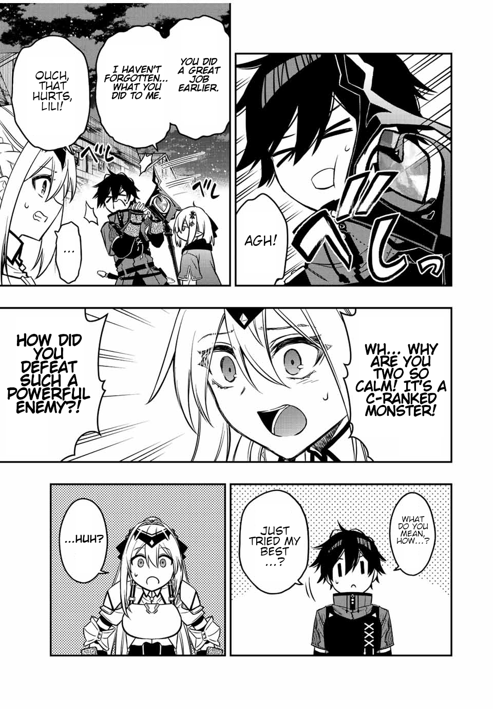 Read The Inferior Magic Swordsman EN Manga Online